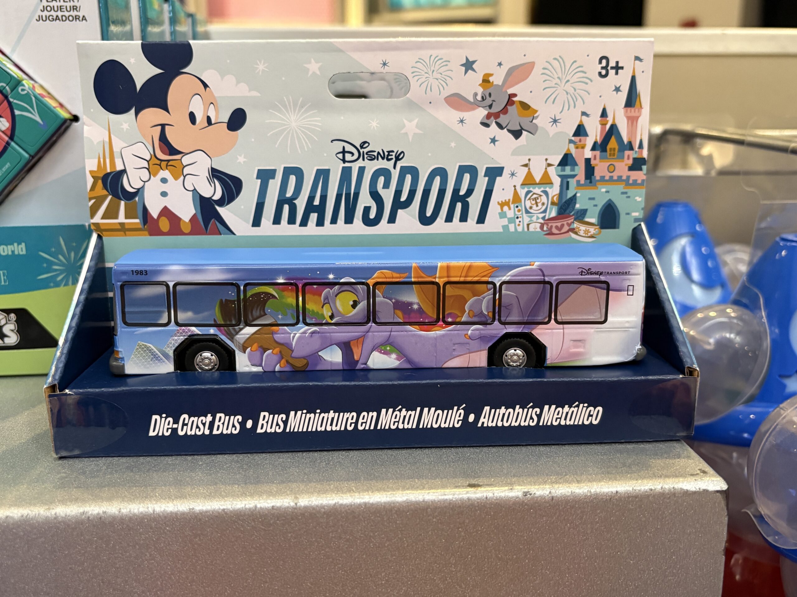 Figment Die-Cast Buses Roll Into EPCOT's ImageWorks