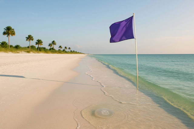 Florida Beach Jellyfish Season: Flags, Species & Sting Guide