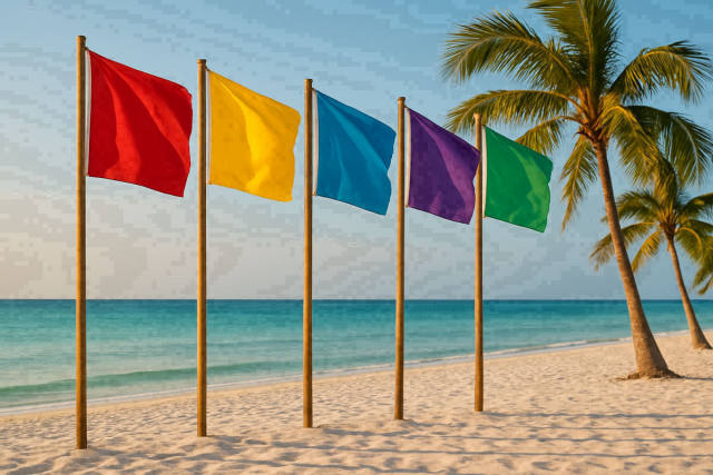 Florida Beach Warning Flags: What Every Color Means