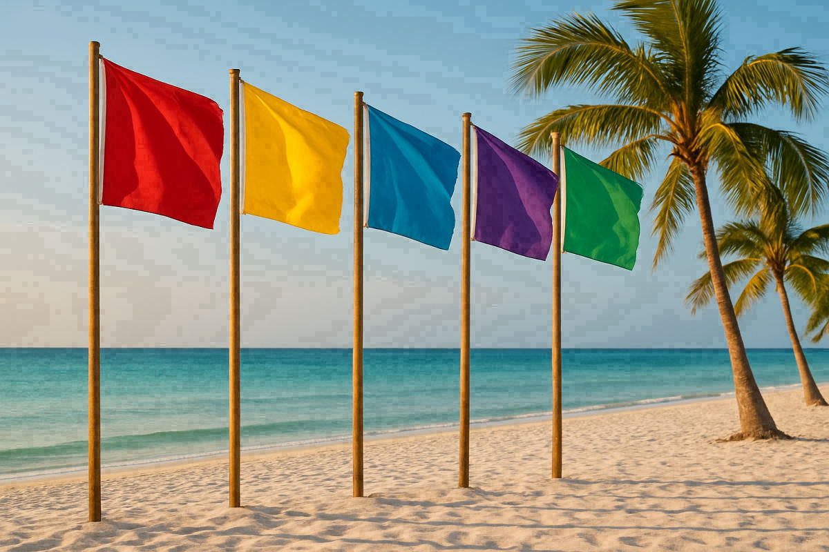 Florida Beach Warning Flags: What Every Color Means