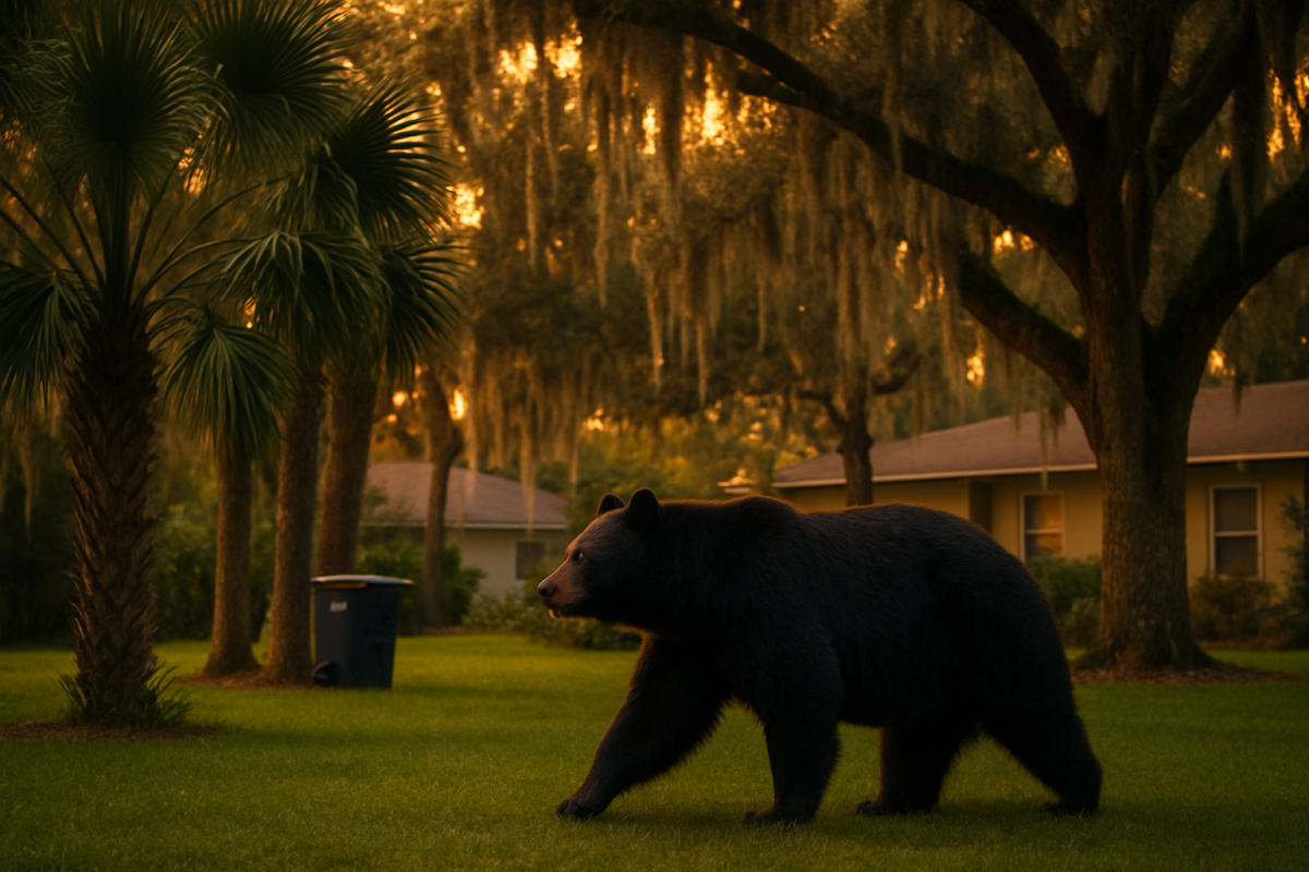 Florida Black Bears Are Hungry This Fall — Secure Your Trash