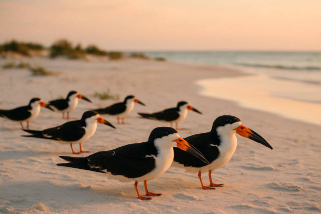 Florida Black Skimmer Colonies: Best Beaches & Viewing Guide