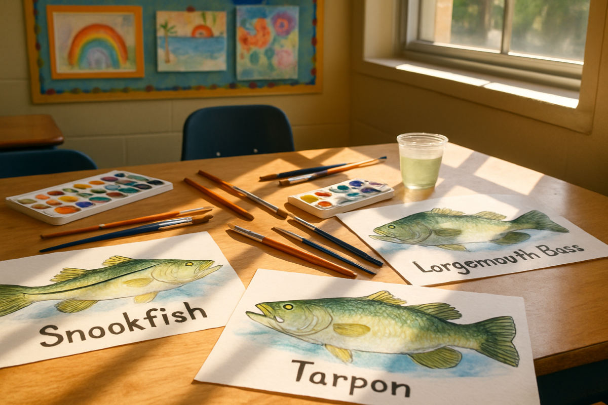 Florida Fish Art Contest Now Open for K–12 Students