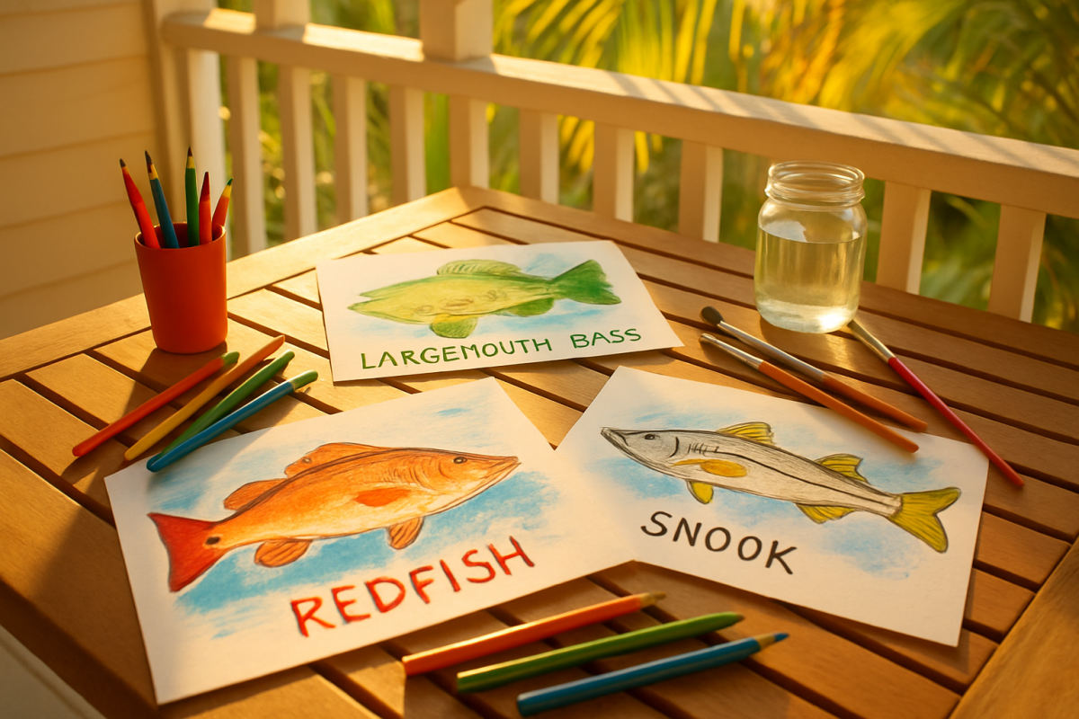 Florida Fish Art Contest Invites Kids to Draw Native Species