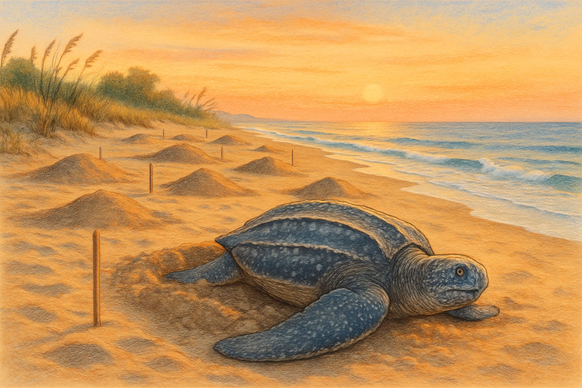 Florida Leatherbacks Could Set a New Nesting Record