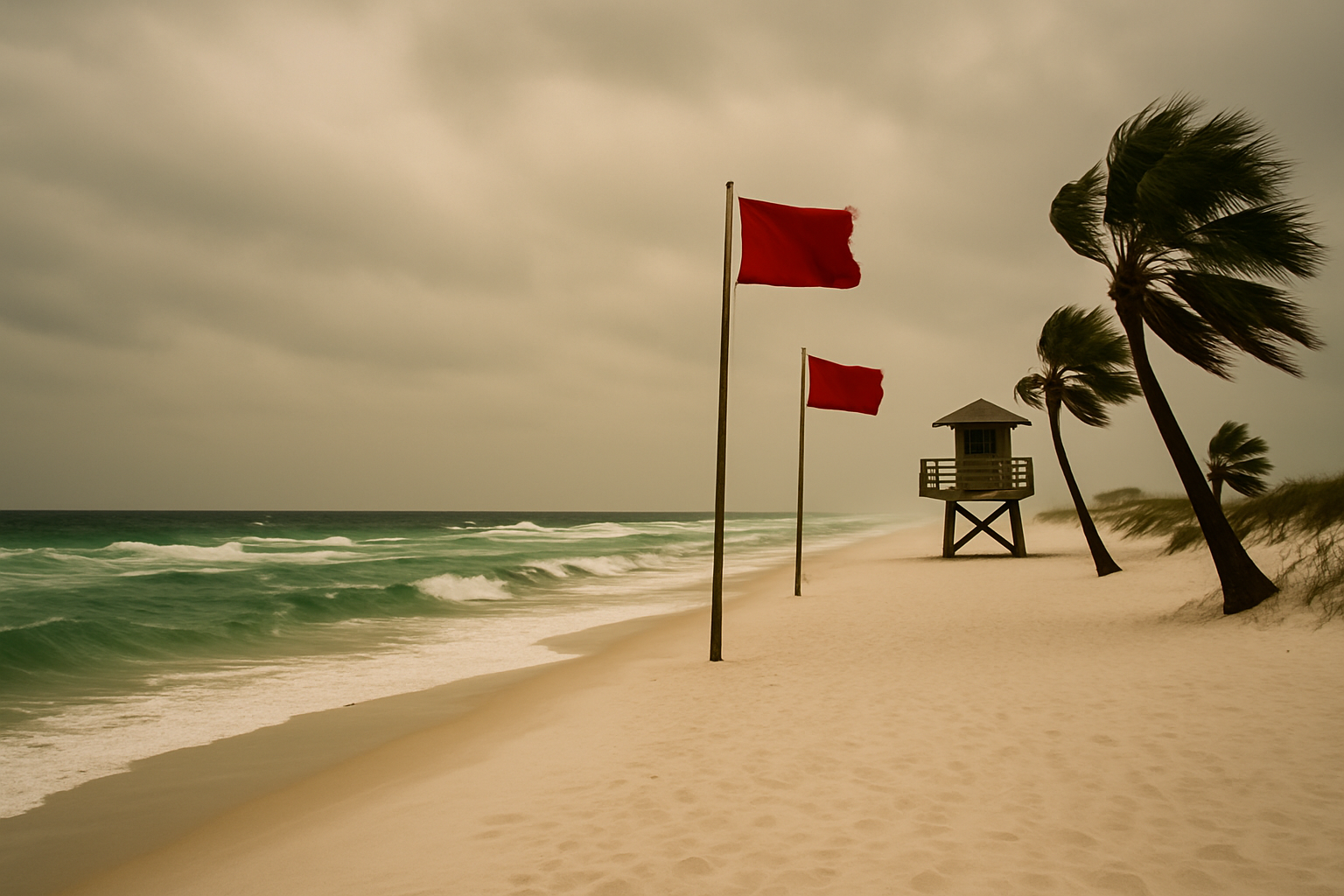 August Rip Current Risk Is Rising on Florida Panhandle Beaches