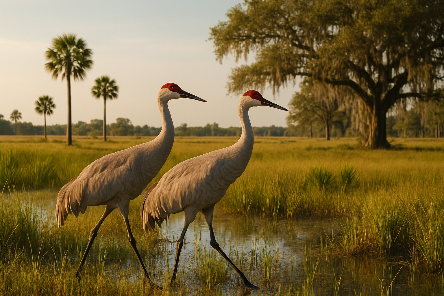 Florida Sandhill Cranes: Best Spots, Season & Viewing Rules