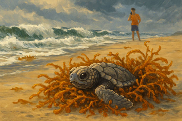 FWC: Don’t Return Stranded Sea Turtle Hatchlings to the Ocean