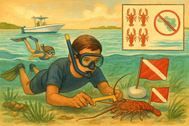 Florida Spiny Lobster Sport Season: Visitor Rules & Limits