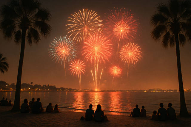 Northeast Florida's Best Fourth of July Fireworks for 2025