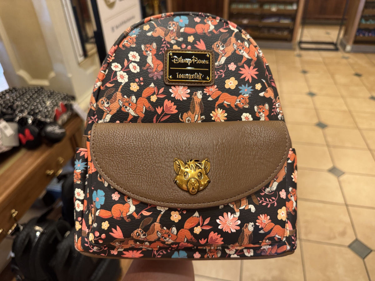 Fox and the Hound Loungefly Mini Backpack Lands at Magic Kingdom