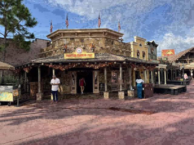 Frontier Trading Post Back Open After Magic Kingdom Flood