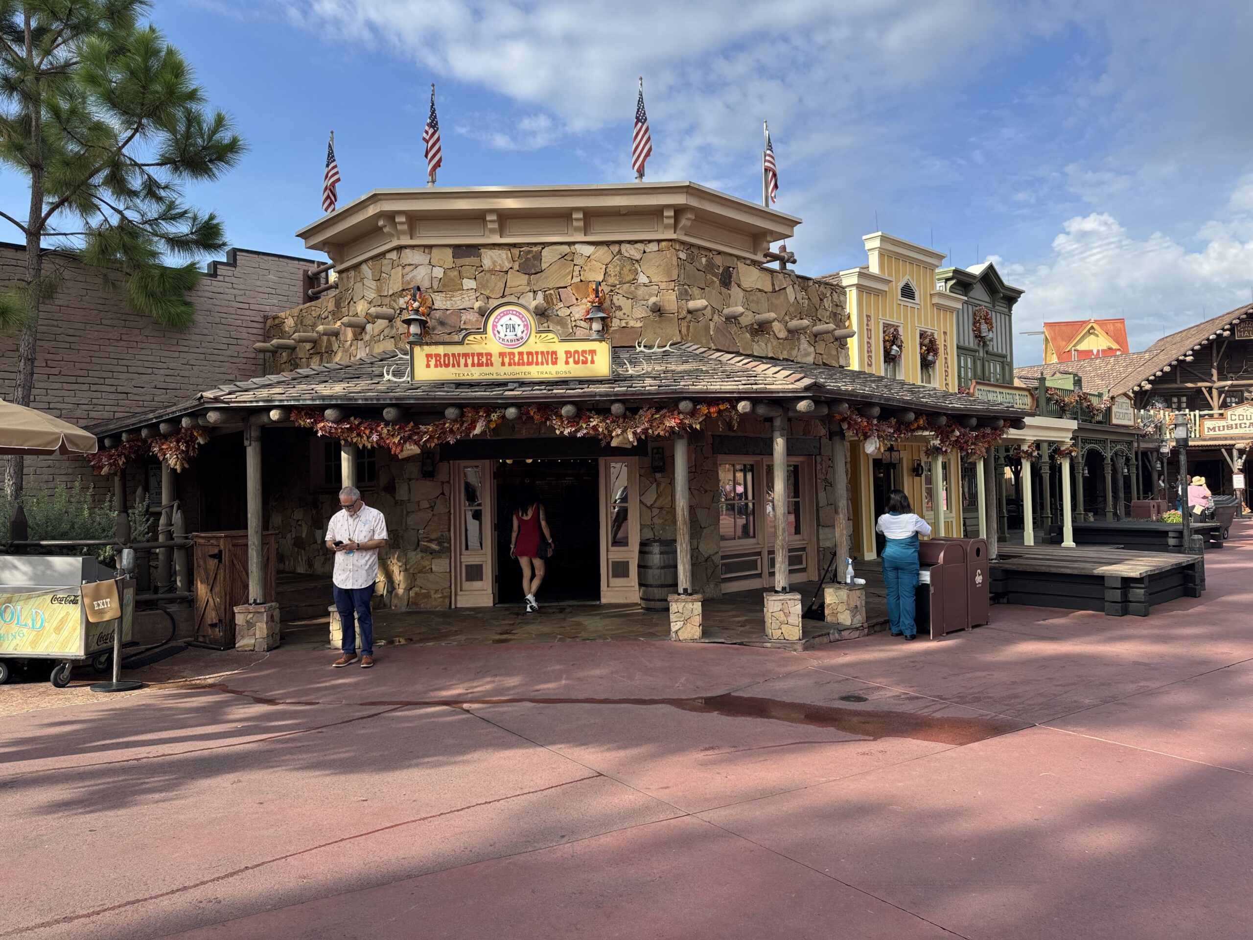 Frontier Trading Post Back Open After Magic Kingdom Flood
