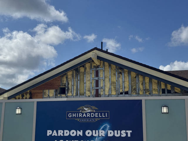 Ghirardelli's Disney Springs Makeover Strips Down to the Studs