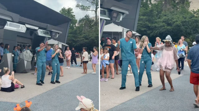 EPCOT Cast Members Turn Cosmic Rewind Downtime Into a Dance Party