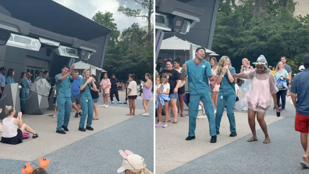 EPCOT Cast Members Turn Cosmic Rewind Downtime Into a Dance Party