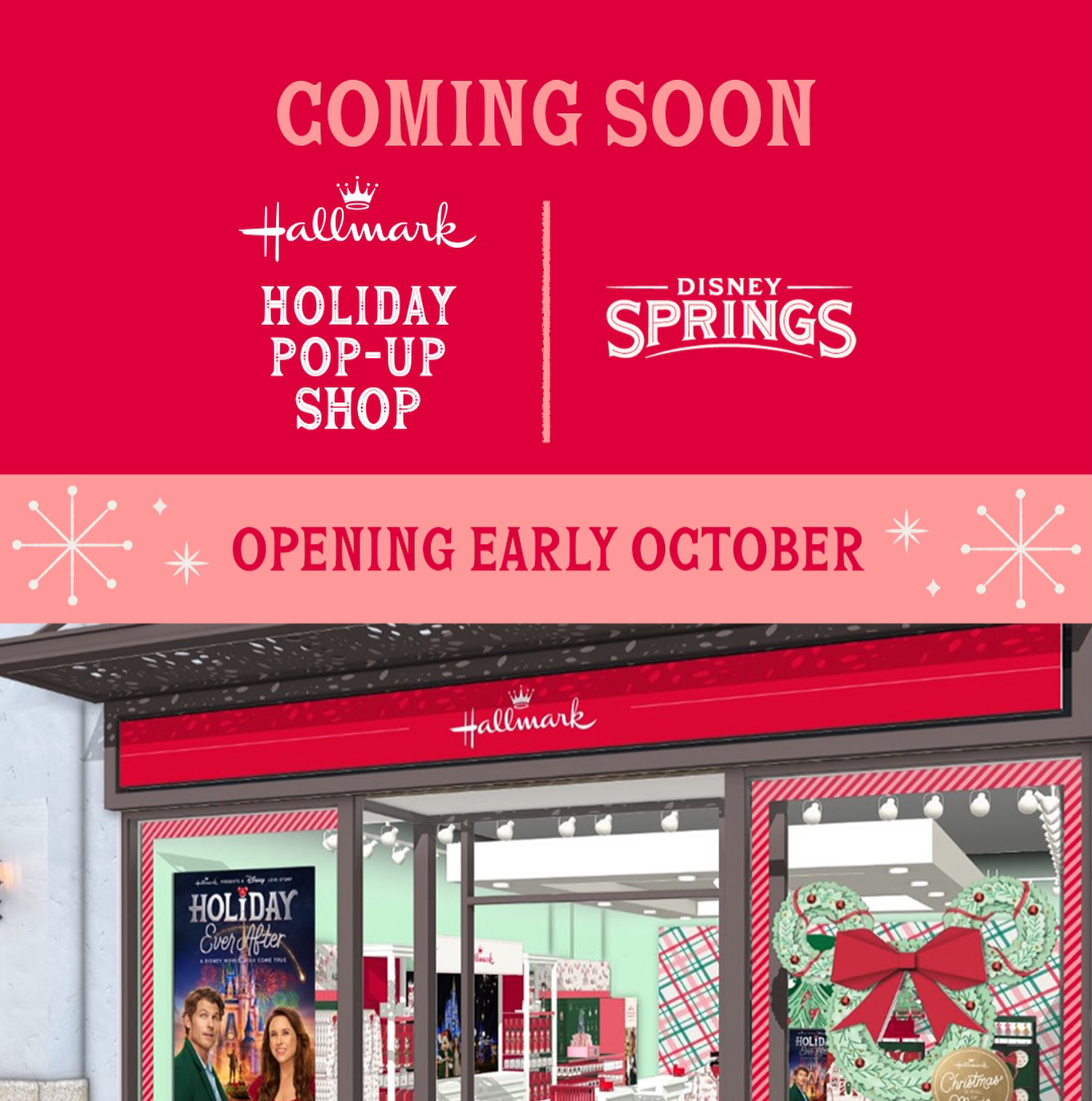 Hallmark Holiday Pop-Up Shop Headed to Disney Springs This Fall