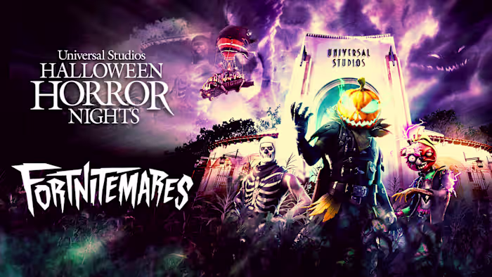 Fortnite Comes to Halloween Horror Nights as a Scare Zone