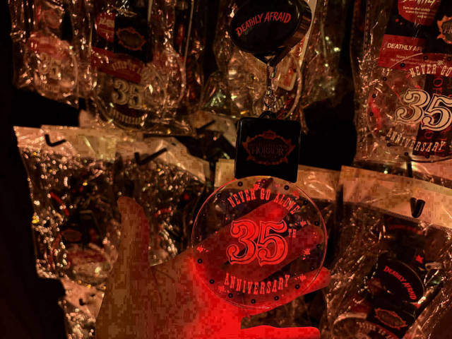 HHN 35's 'Deathly Afraid' Necklace Lets Nervous Guests Signal Scare-Free
