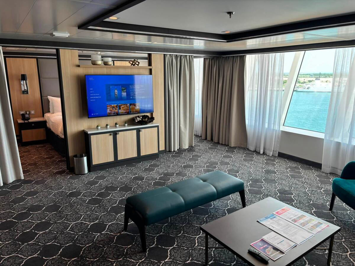Harmony of the Seas' New Suite Is Spacious — But Has No Balcony