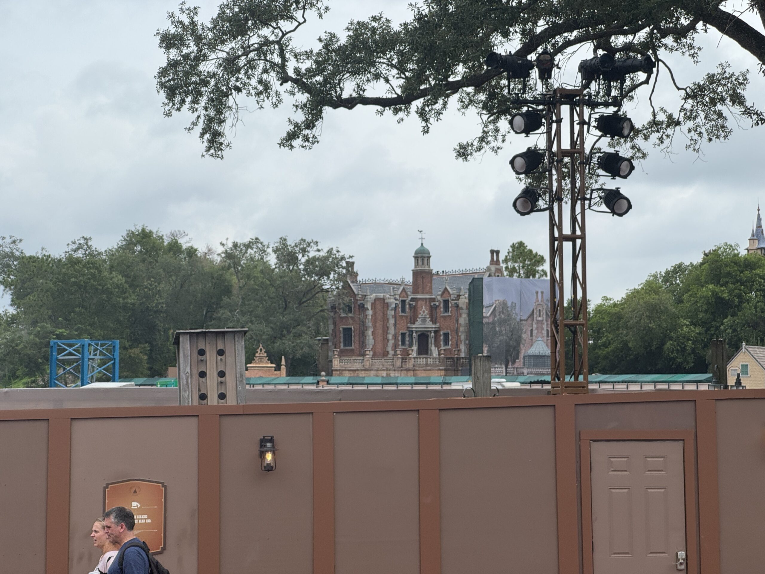 Haunted Mansion's Refreshed Exterior Takes Shape at Magic Kingdom