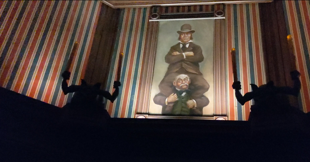 Haunted Mansion's Stretching Room Corpse Visible Again