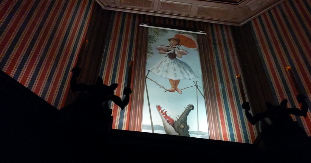 Haunted Mansion's Hanging Corpse Is Still There — Just Dusty