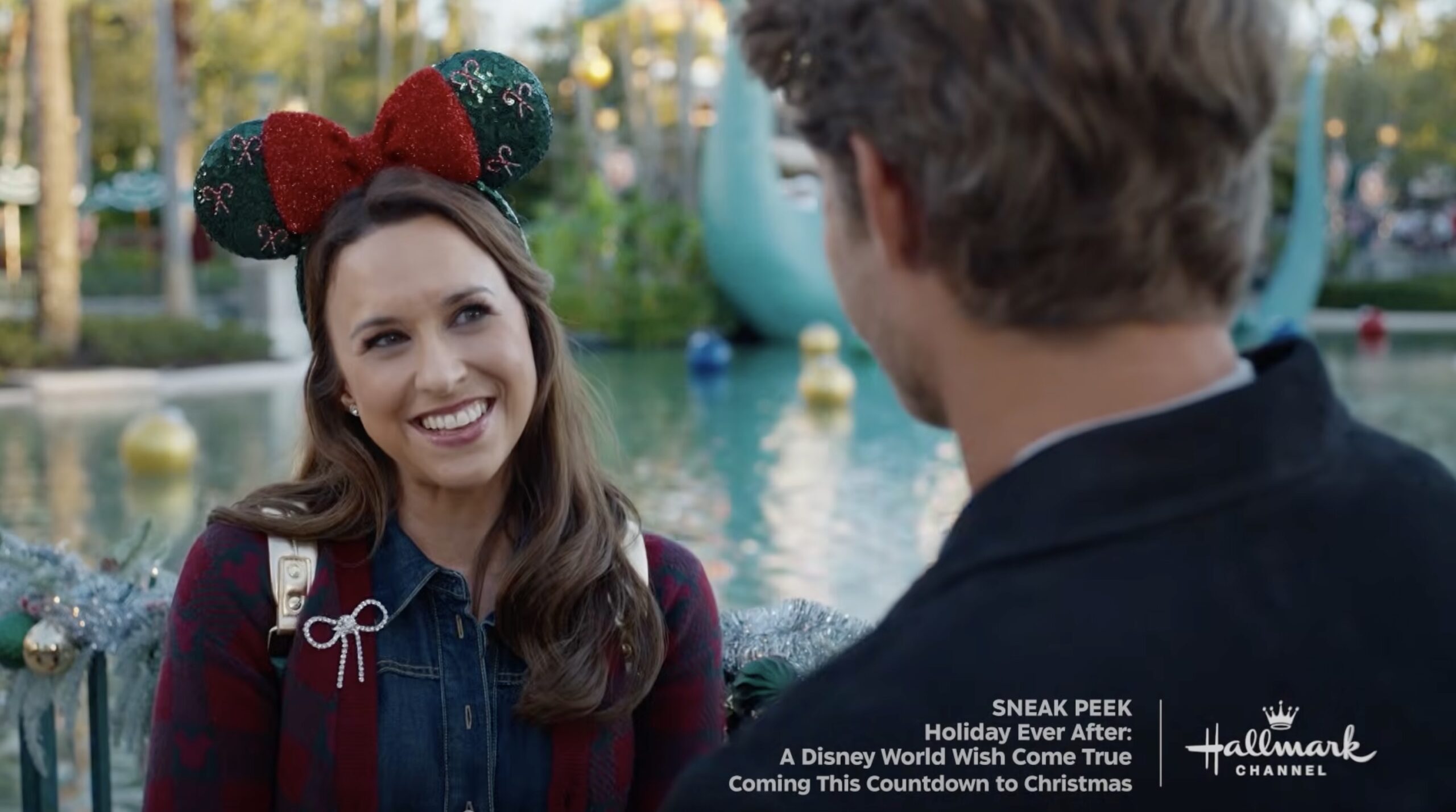 Lacey Chabert Spent a Month at Disney World Filming Hallmark Christmas Movie