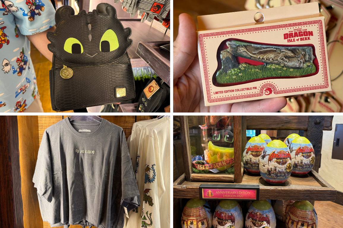 Isle of Berk Anniversary Merch Has Arrived at Epic Universe