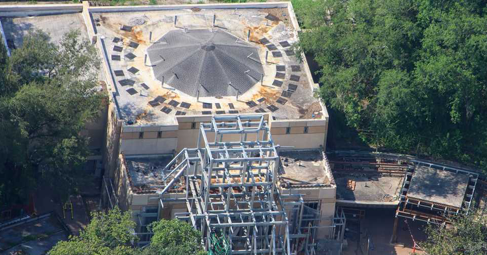 Indiana Jones Temple Rises Fast at Animal Kingdom