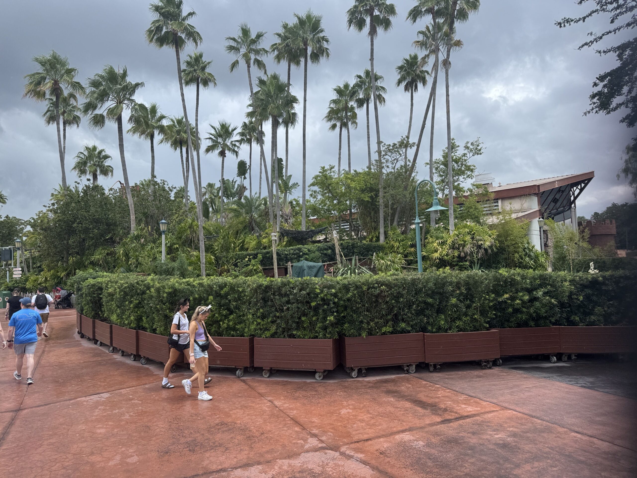 New Construction Vehicle Spotted at Indiana Jones Exit