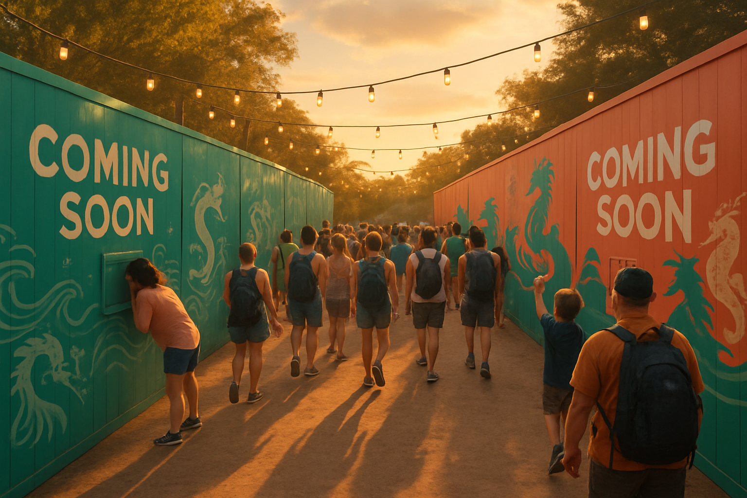 Islands of Adventure Entry Gets Construction Walls as Lost Continent Falls