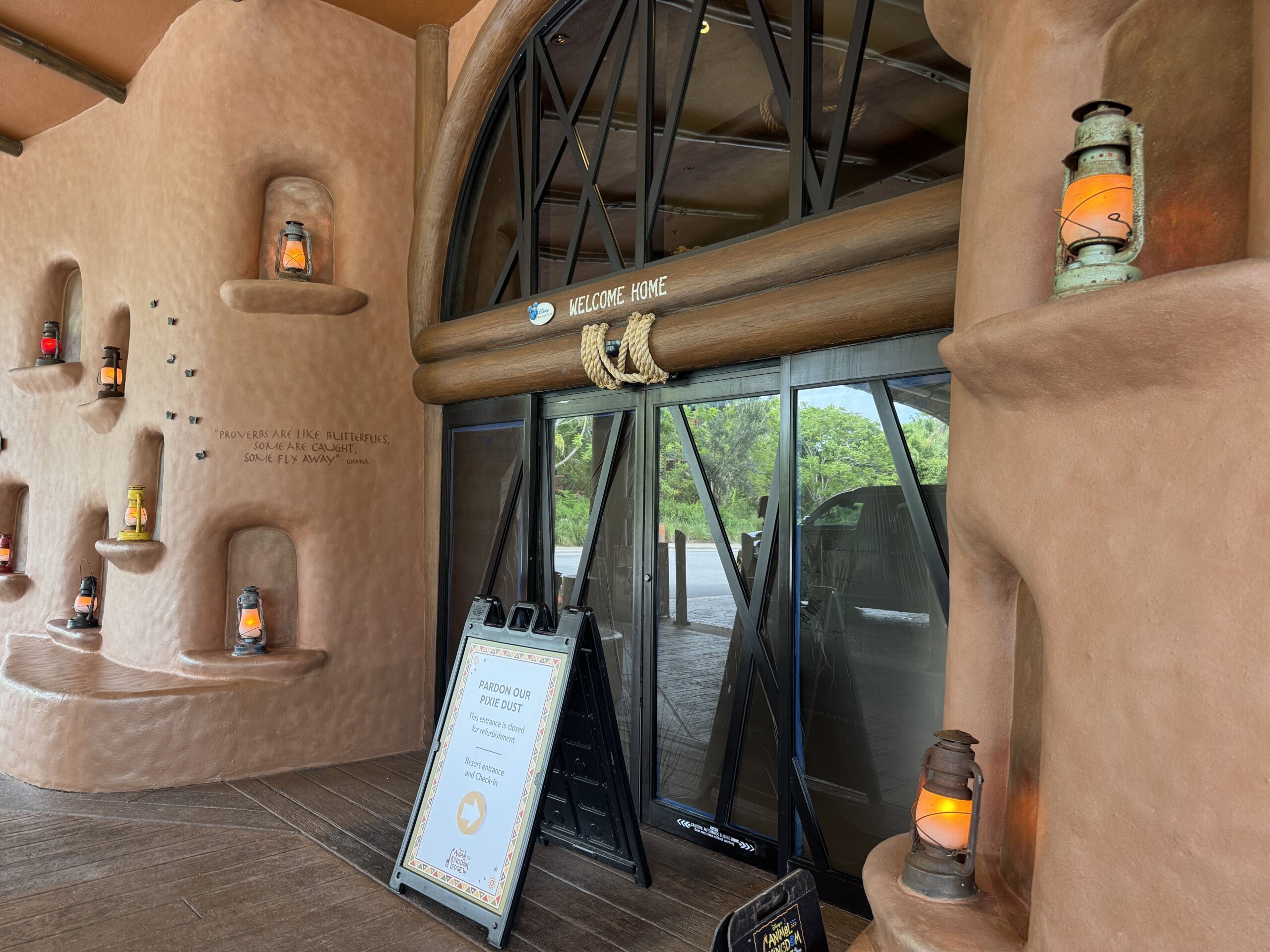 Kidani Village Lobby Under Refurbishment Through November
