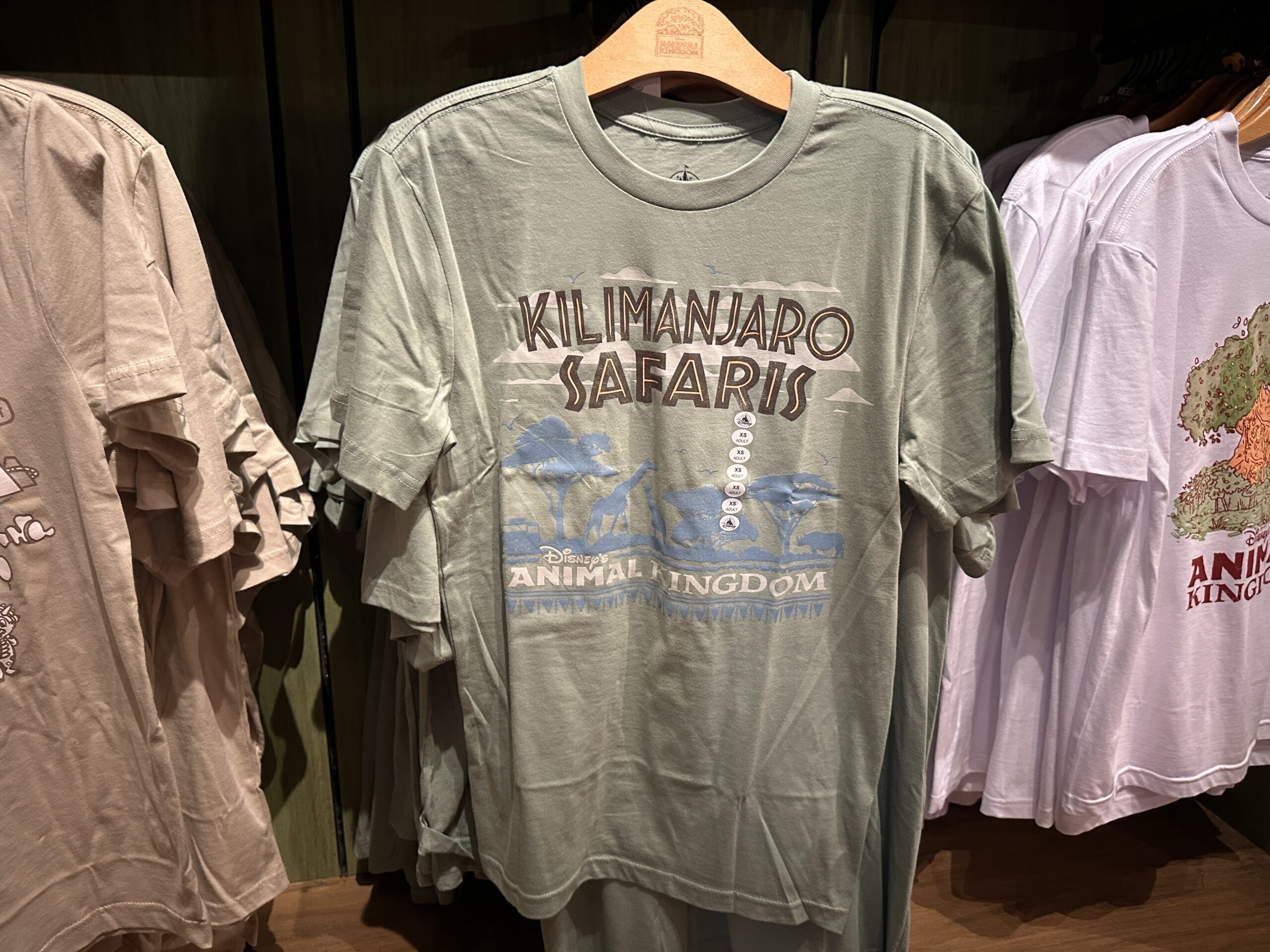 New Kilimanjaro Safaris Tee Lands at Animal Kingdom