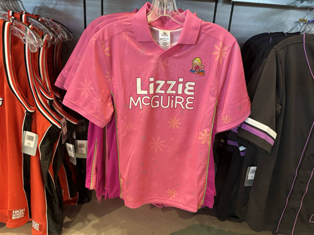 Lizzie McGuire and Haunted Mansion Soccer Jerseys Hit Magic Kingdom