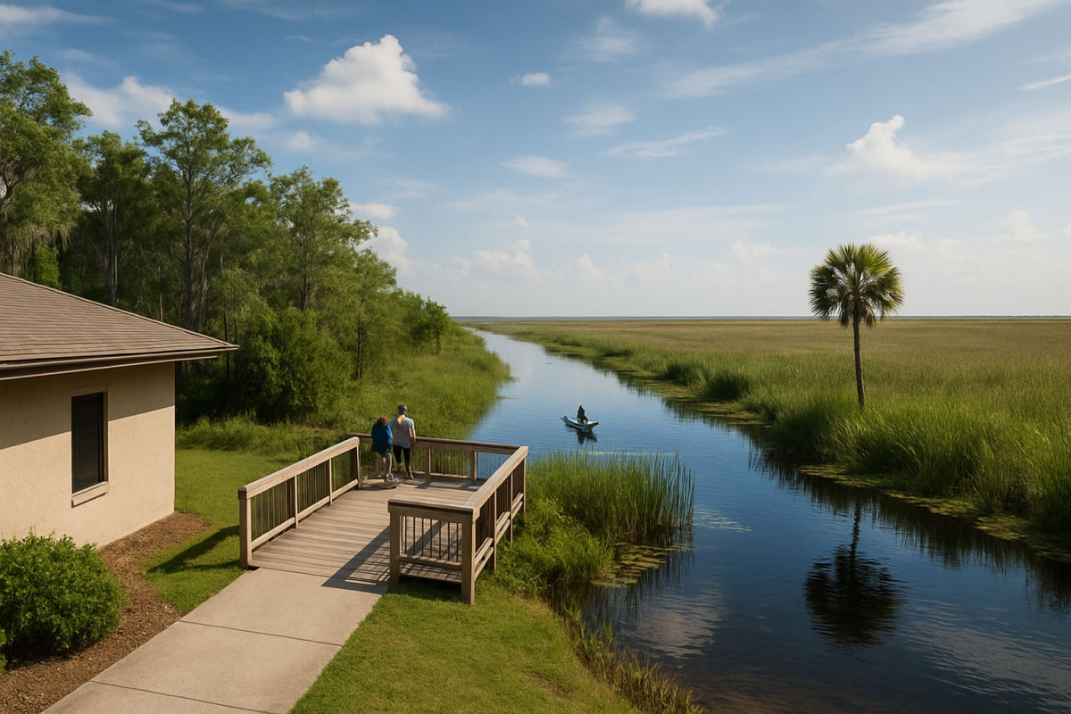 Loxahatchee NWR: Passes, Entrances, Trails & Canoe Route