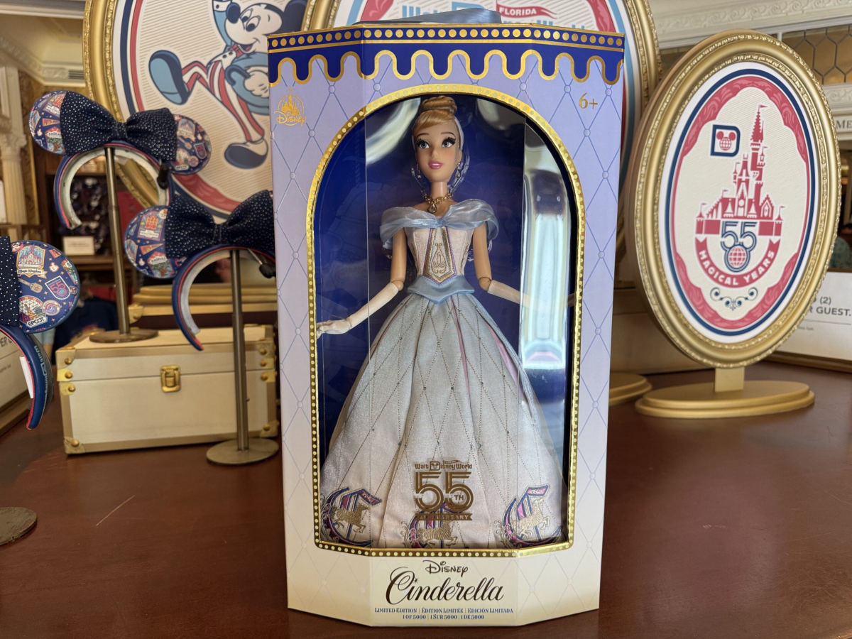 Limited-Edition Cinderella Doll Arrives at Magic Kingdom