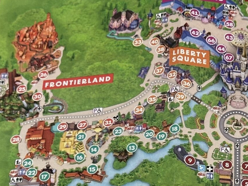 Frontierland Boardwalk Quietly Disappears From Magic Kingdom Maps