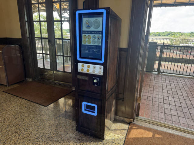 Magic Kingdom's Train Station Medallions Get a Generic Makeover