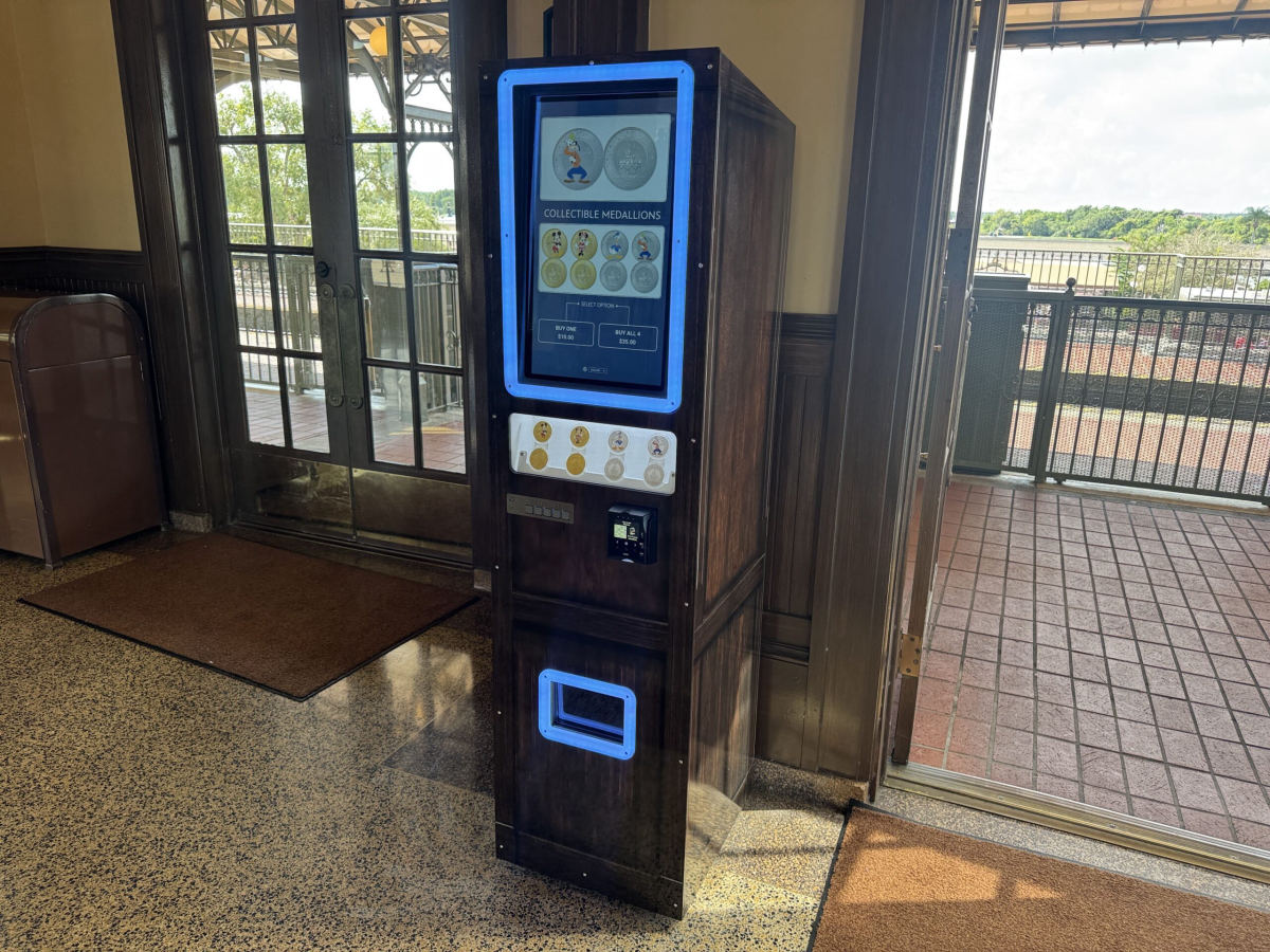 Magic Kingdom's Train Station Medallions Get a Generic Makeover