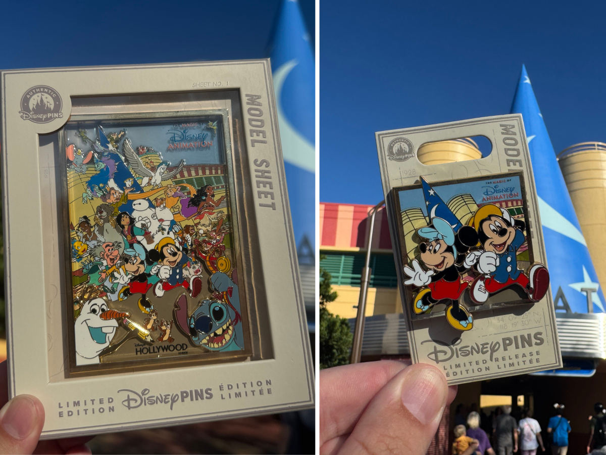 New Pins Celebrate The Magic of Disney Animation's Opening