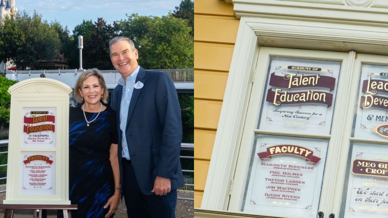 A New Main Street Window Honors a 31-Year Disney Leader