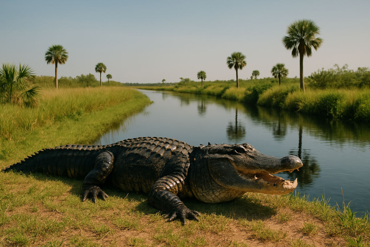 Manatee County Deputies Get a Surprise from 8-Foot Gator