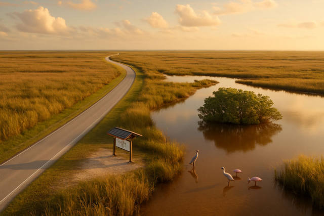Merritt Island NWR: Black Point Drive, Pass & Visitor Guide