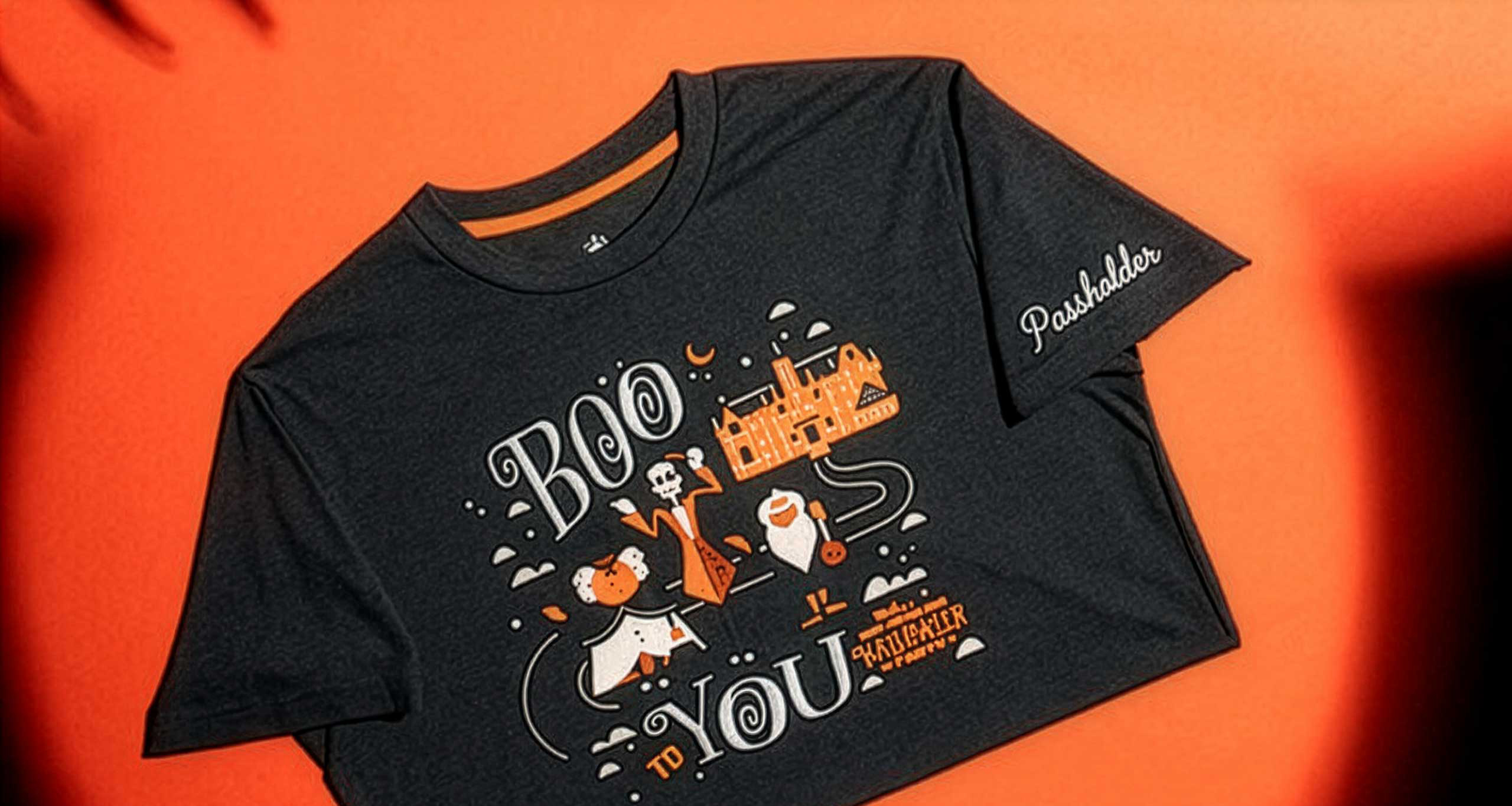 MNSSHP 2026 Passholder Merch: Hitchhiking Ghosts Tee and Pin