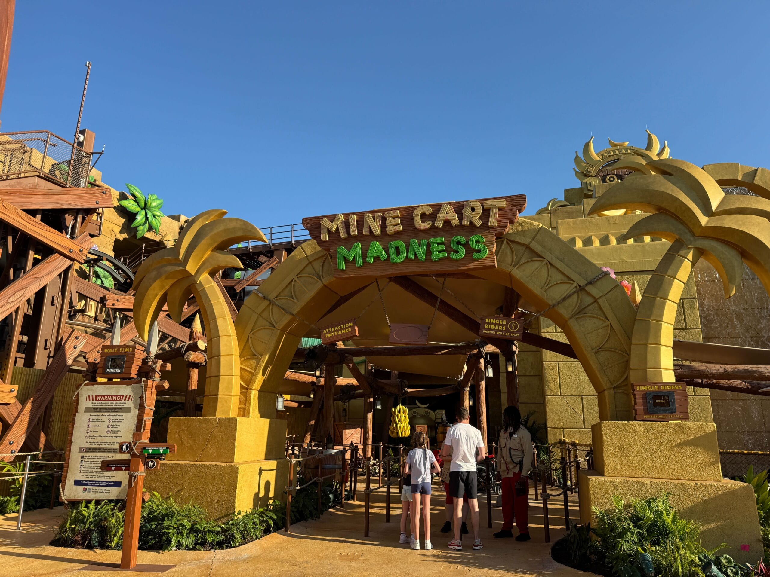 Mine-Cart Madness Can Now Run in the Rain at Epic Universe