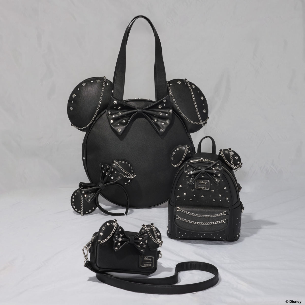 Minnie Mouse Studs & Chains Loungefly Collection Goes Online