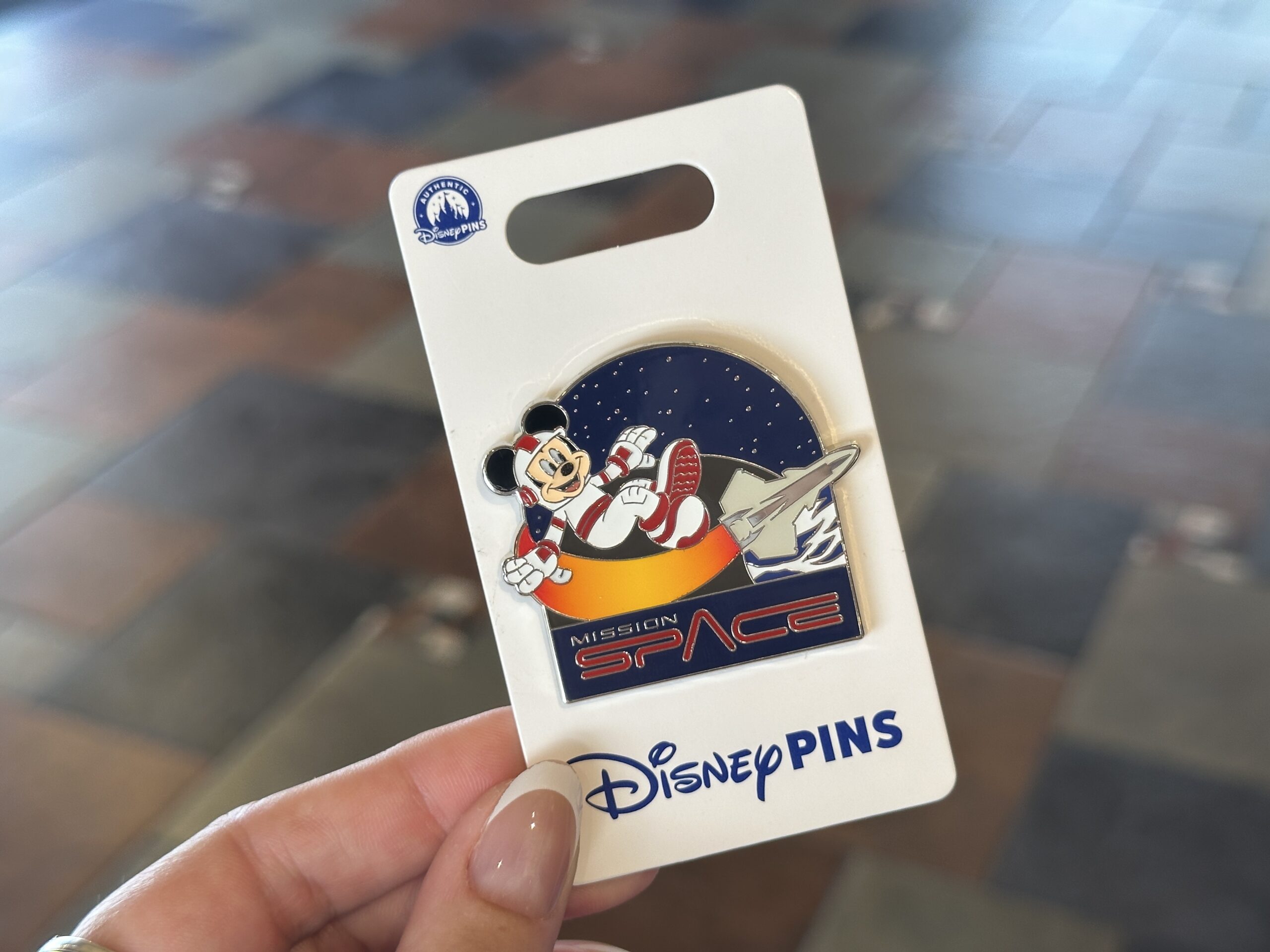 New Mission: SPACE Mickey Pin Touches Down at Disney World