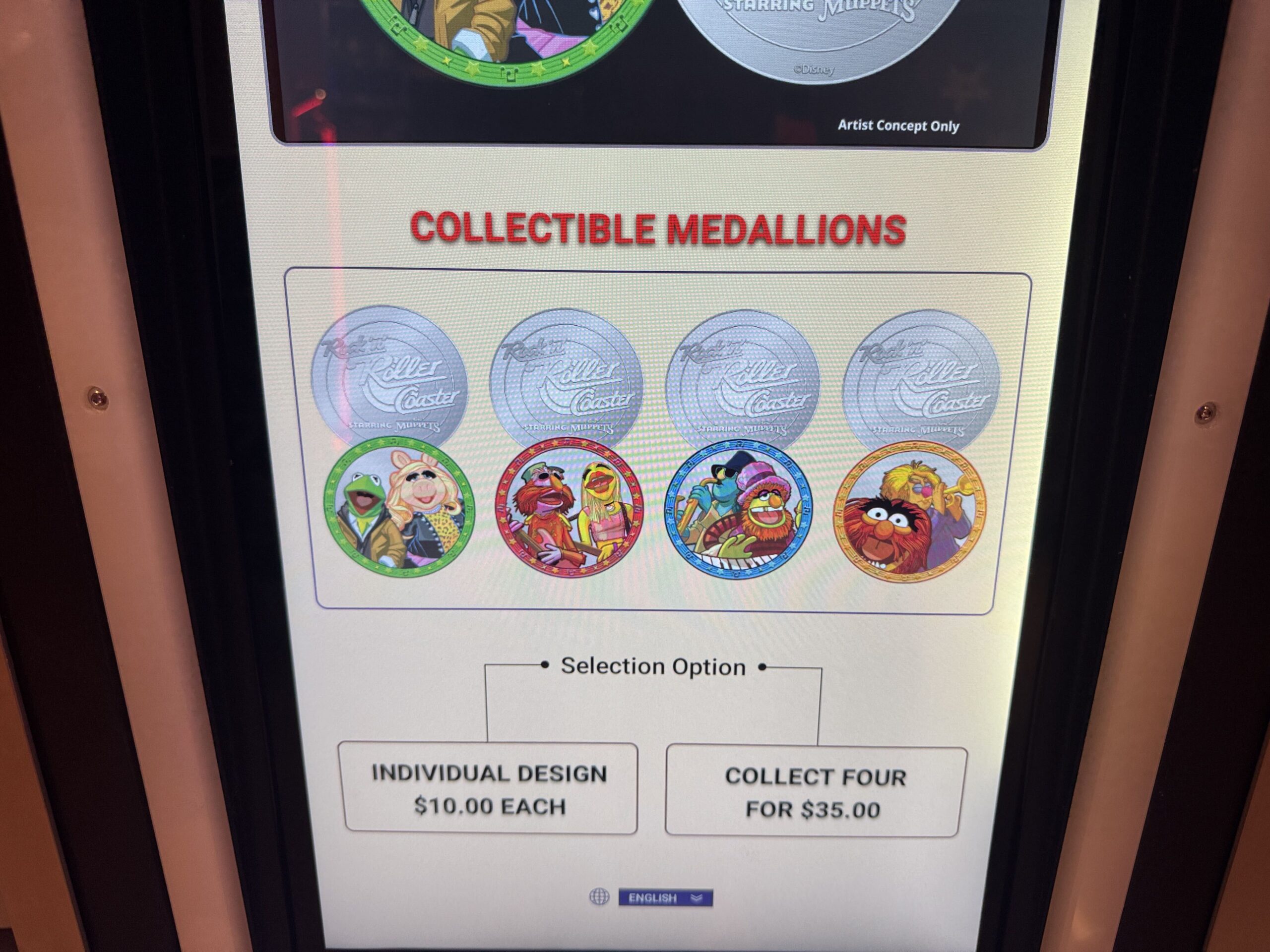 Muppets Band Medallions Now at Hollywood Studios