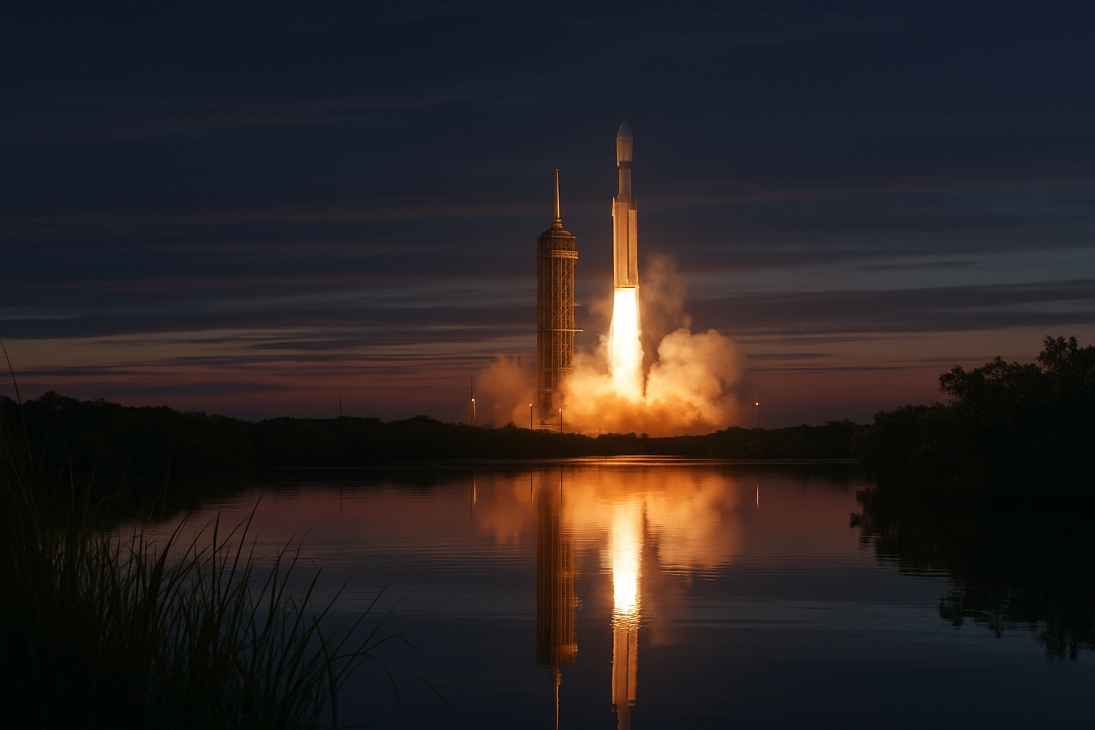 Roman Space Telescope Launches from Kennedy Space Center Aug. 30